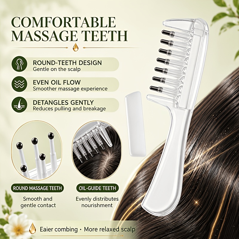 مشط لتطبيق زيت فروة الرأس للسي - مراجعة Root Stimulator Liquid وسعره