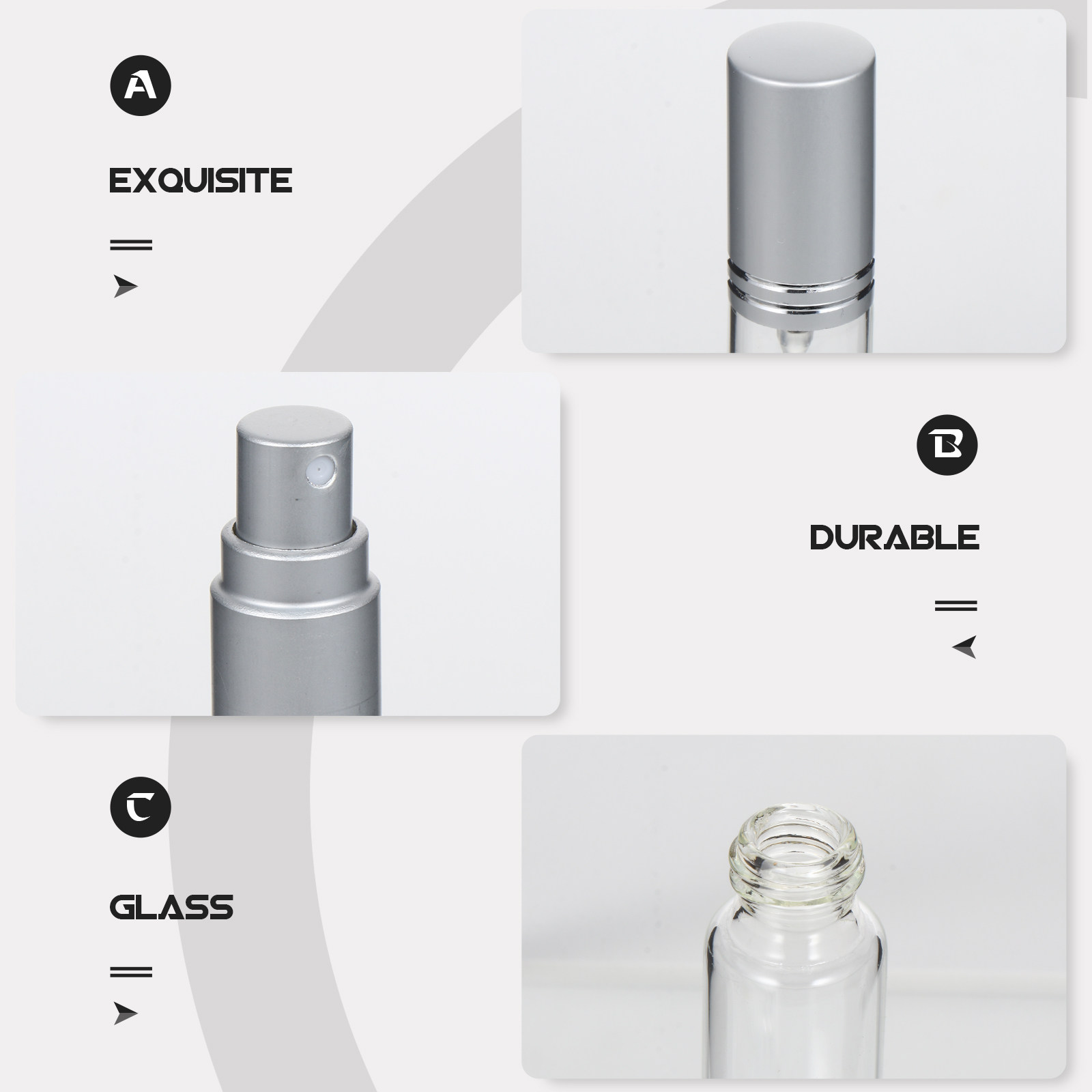 6 قطع من زجاجات رذاذ العطر الم - مراجعة Misting Bottle Fine وسعره