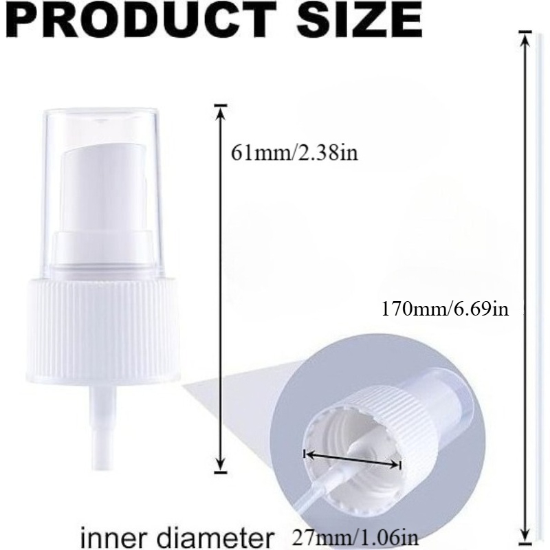 مضخة رذاذ دقيقة 24/410 مع أنبو - مراجعة Misting Bottle Fine وسعره