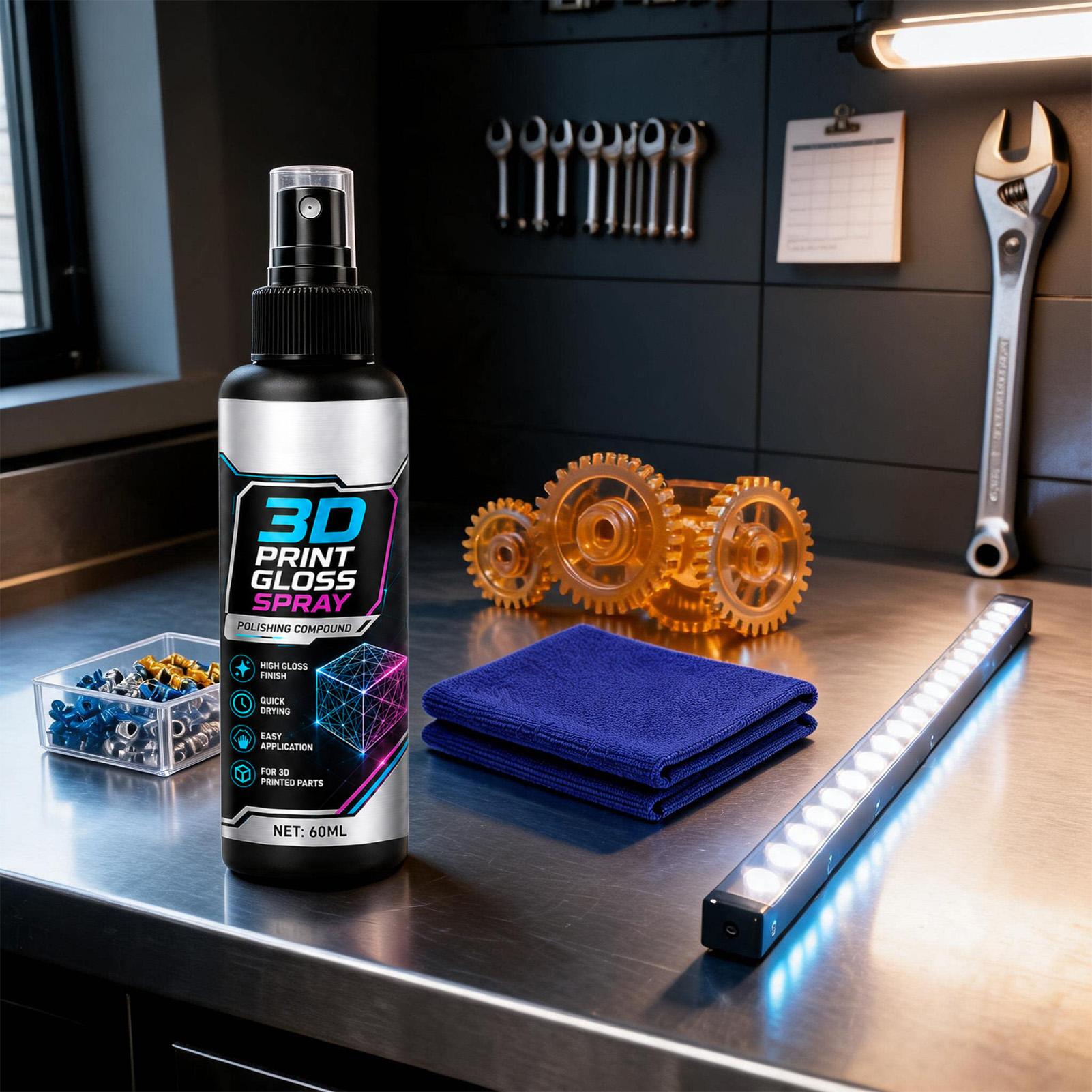 بخاخ لمعان 100 مل للطباعة ثلاث - مراجعة Misting Bottle Fine وسعره